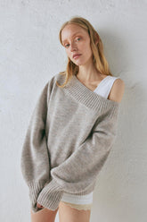 VRG GRL Jumpers/Sweaters | Women Alma Knit Jumper Grey Marle