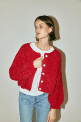 VRG GRL Jumpers/Sweaters | Women Elsie Knit Cardigan Chilli