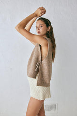 VRG GRL Jumpers/Sweaters | Women Molly Knit Vest Taupe
