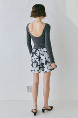 VRG GRL Long Sleeve | Women Lori Top Charcoal