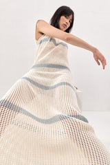 VRG GRL Midi/Maxi Dresses | Women Elea Knit Maxi Dress Stripe