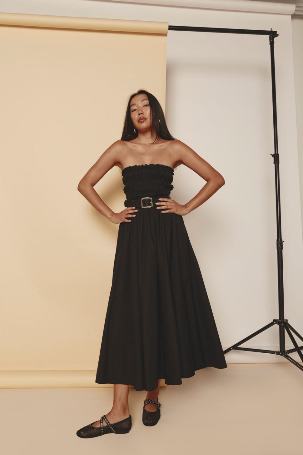 VRG GRL Midi/Maxi Dresses | Women Eliana Midi Dress Black