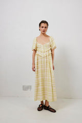 VRG GRL Midi/Maxi Dresses | Women La Prairie Smock Midi Dress Check