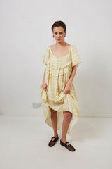 VRG GRL Midi/Maxi Dresses | Women La Prairie Smock Midi Dress Check