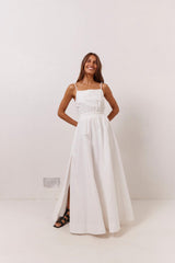 VRG GRL Midi/Maxi Dresses | Women Lou Maxi Dress White