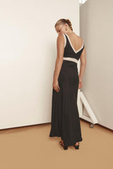 VRG GRL Midi/Maxi Dresses | Women Meet Me On The Dance Floor Bias Cut Maxi Dress Black