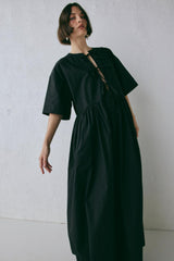 VRG GRL Midi/Maxi Dresses | Women Naomi Smock Maxi Dress Black