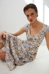 VRG GRL Midi/Maxi Dresses | Women Paris In The 90's Bias Cut Maxi Dress Floral