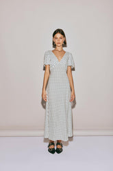 VRG GRL Midi/Maxi Dresses | Women Summer Nostalgia Bias Cut Midi Dress White