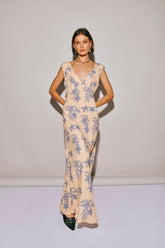 VRG GRL Midi/Maxi Dresses | Women Sunlit Isle Bias Cut Maxi Dress Iris