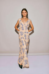 VRG GRL Midi/Maxi Dresses | Women Sunlit Isle Bias Cut Maxi Dress Iris