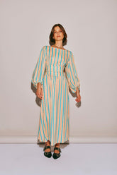 VRG GRL Midi/Maxi Dresses | Women Tularosa Linen Midi Dress Spritz