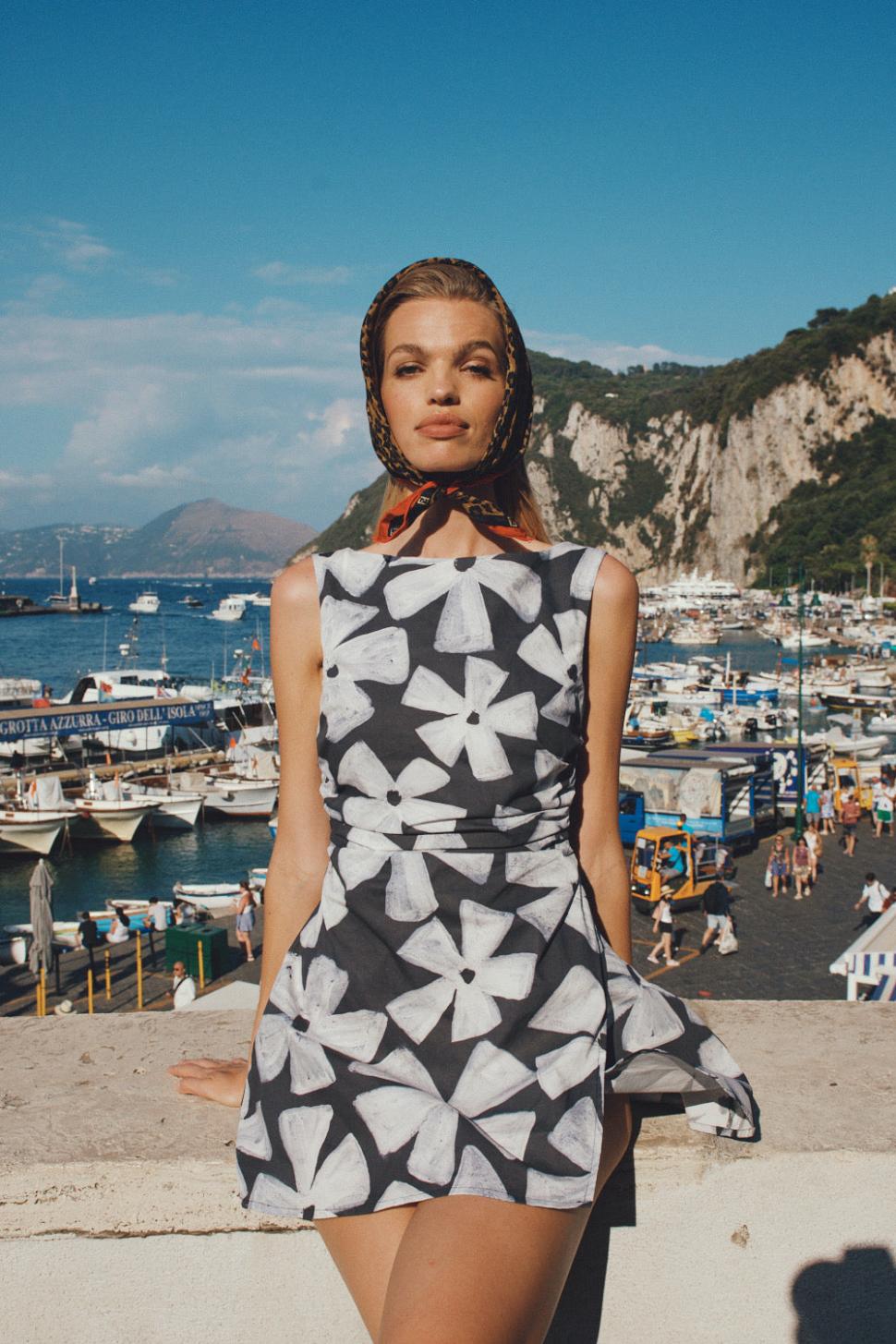 VRG GRL Mini Dresses | Women Angele Mini Dress Fiore