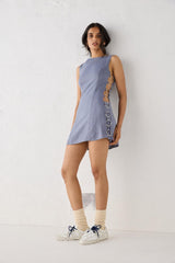 VRG GRL Mini Dresses | Women Discoteca Mini Dress Steel