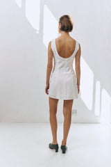 VRG GRL Mini Dresses | Women Discoteca Mini Dress White