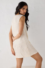 VRG GRL Mini Dresses | Women Heidi Linen Mini Dress Juno