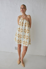 VRG GRL Mini Dresses | Women Slow Living Linen Mini Dress Scope