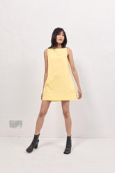 VRG GRL Mini Dresses | Women Tulli Mini Dress Lemon