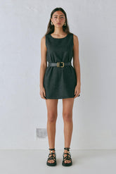 VRG GRL Mini Dresses | Women Vale Mini Dress Charcoal