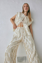 VRG GRL Pants | Women Enni Pants Cream