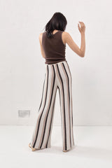 VRG GRL Pants | Women Enzo Knit Pants Stripe