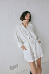 VRG GRL Sets | Women Annika Shorts White