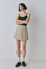 VRG GRL Sets | Women Cove Skort Wheat