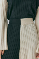 VRG GRL Sets | Women Jac Knit Pants Splice