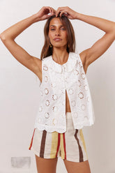 VRG GRL Sets | Women Maisie Top Anglaise