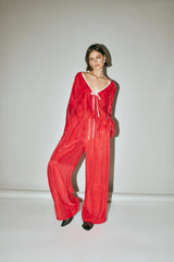 VRG GRL Sets | Women Moonscapes Pants Chilli