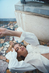 VRG GRL Shirts | Women Mae Blouse White