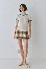 VRG GRL Short Sleeve | Women Lane Tee Oatmeal