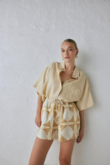 VRG GRL Shorts | Women Annika Linen Shorts Scope