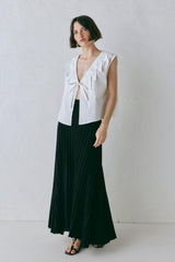 VRG GRL Skirts | Women Malou Knit Maxi Skirt Black