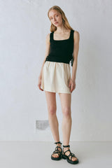 VRG GRL Sleeveless | Women Liv Knit Top Black