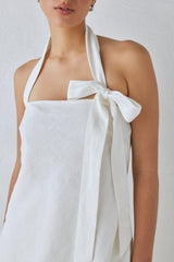 VRG GRL Sleeveless | Women Nava Top White