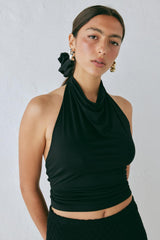 VRG GRL Sleeveless | Women Noa Top Black