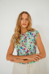 VRG GRL Sleeveless | Women Retrofuture Top Multi