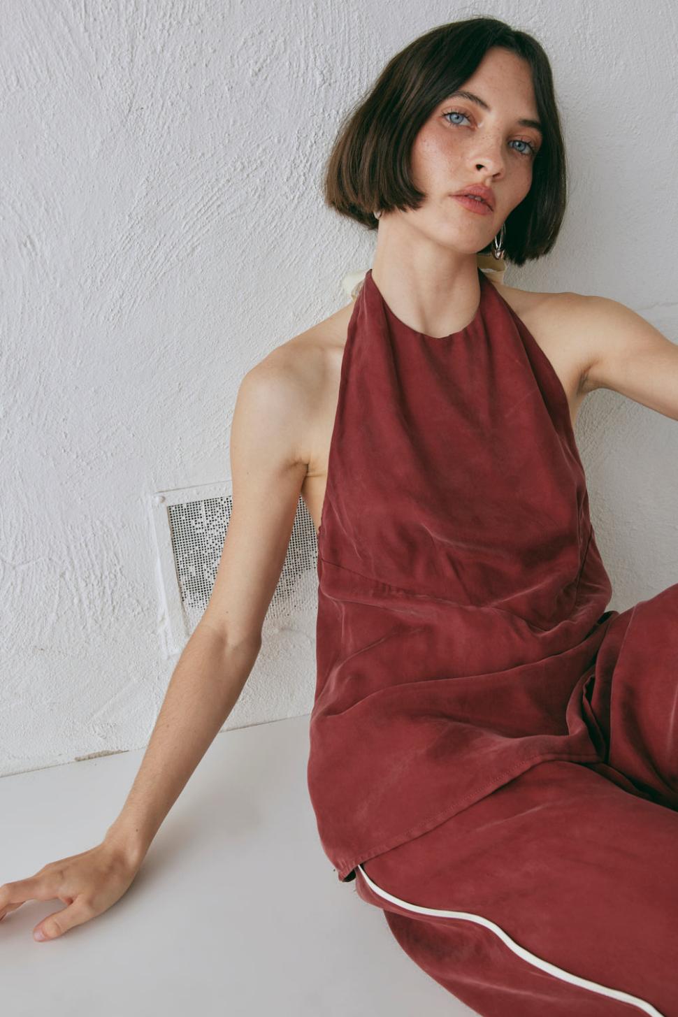 VRG GRL Sleeveless | Women Sierra Top Wine