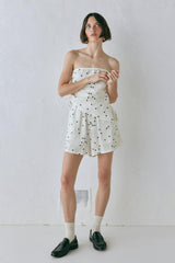 VRG GRL Sleeveless | Women Sunrays Linen Top Dot