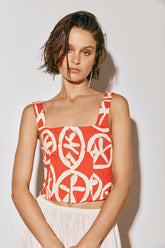 VRG GRL Sleeveless | Women The Way To San Jose Top Print