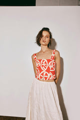 VRG GRL Sleeveless | Women The Way To San Jose Top Print