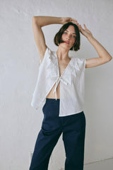 VRG GRL Vests | Women Zella Top White
