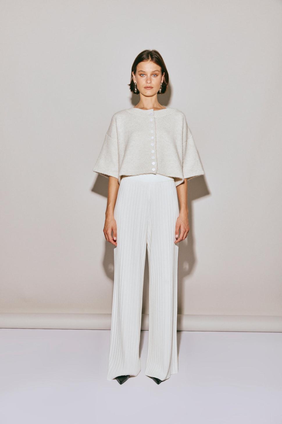 VRG GRL Cardigans | Women Hailey Knit Cardigan Oyster