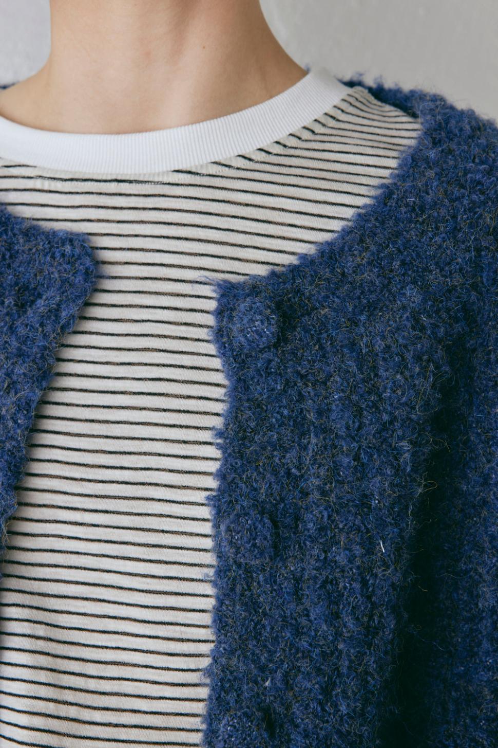 VRG GRL Cardigans | Women Lacy Knit Cardigan Marle