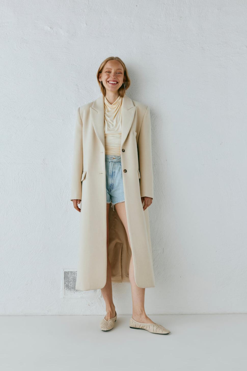 VRG GRL Jackets/Coats | Women Dua Trench Coat Cream
