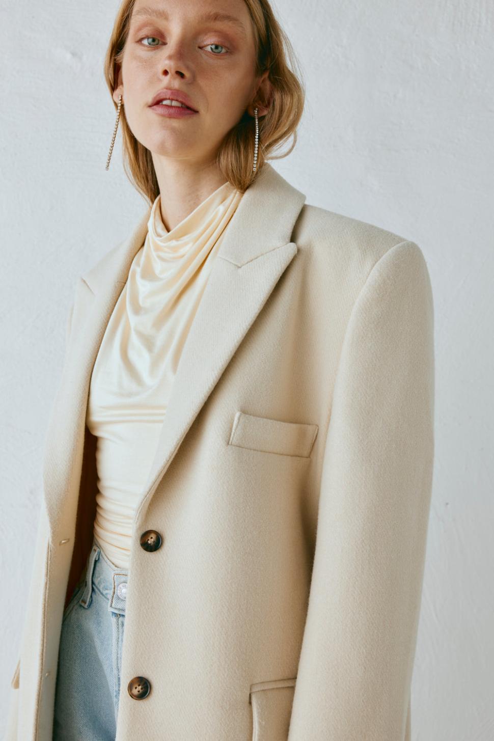 VRG GRL Jackets/Coats | Women Dua Trench Coat Cream