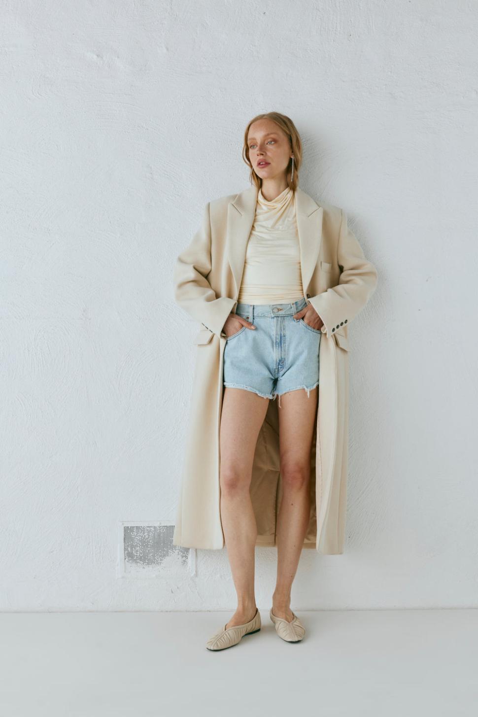 VRG GRL Jackets/Coats | Women Dua Trench Coat Cream