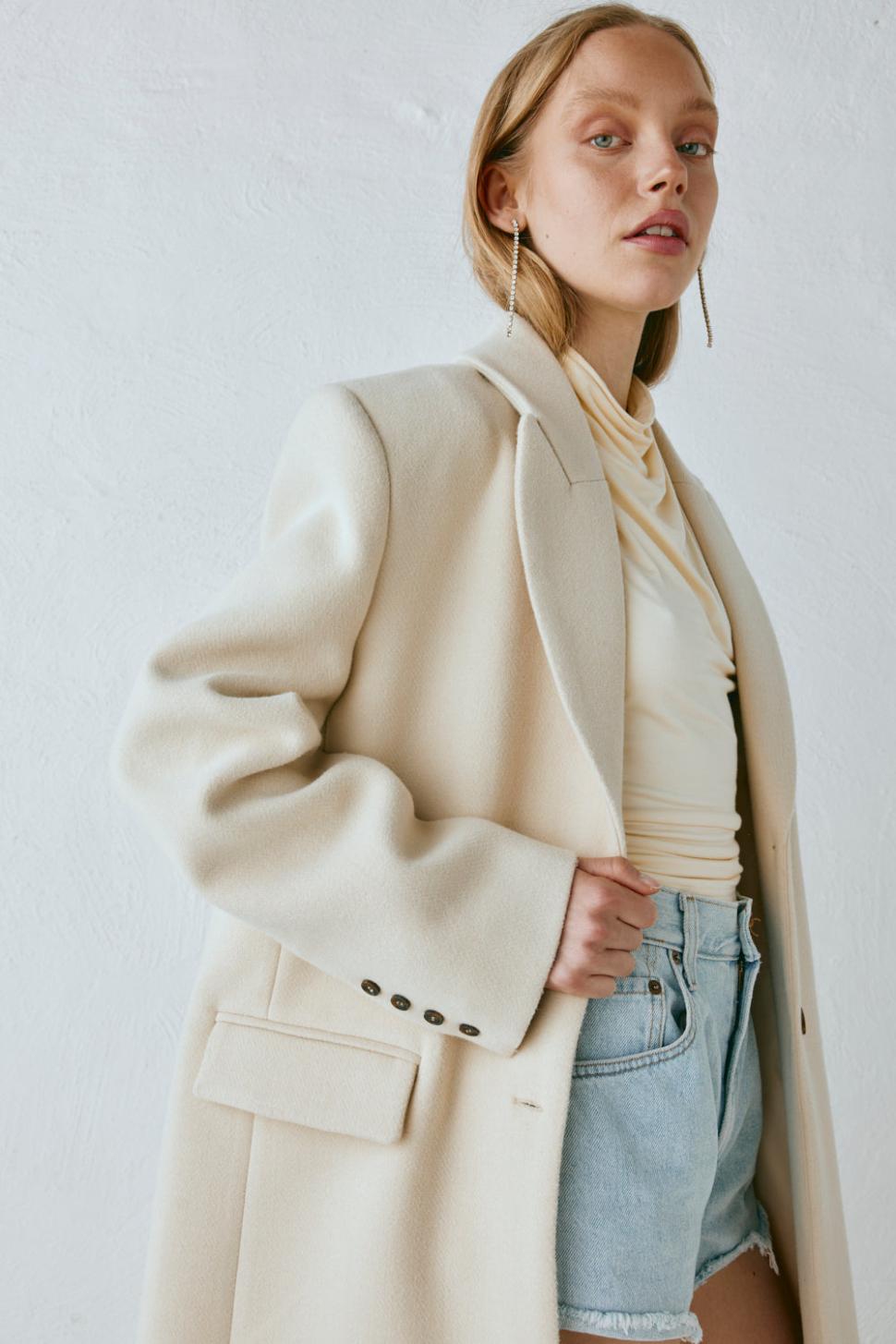 VRG GRL Jackets/Coats | Women Dua Trench Coat Cream