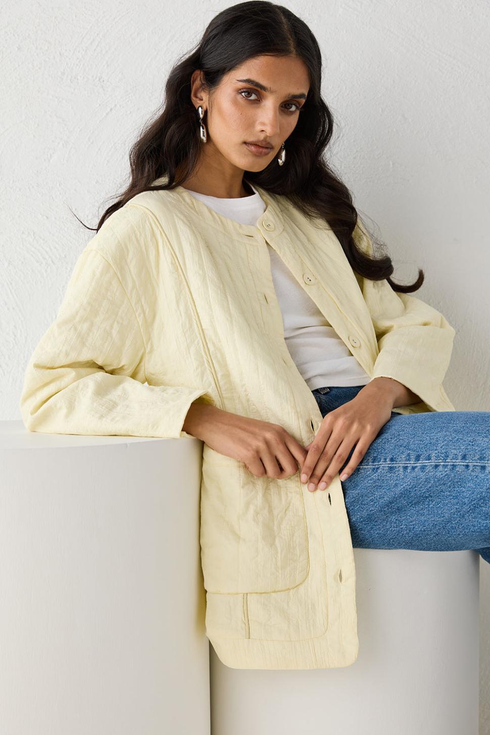 VRG GRL Jackets/Coats | Women Mona Jacket Butter